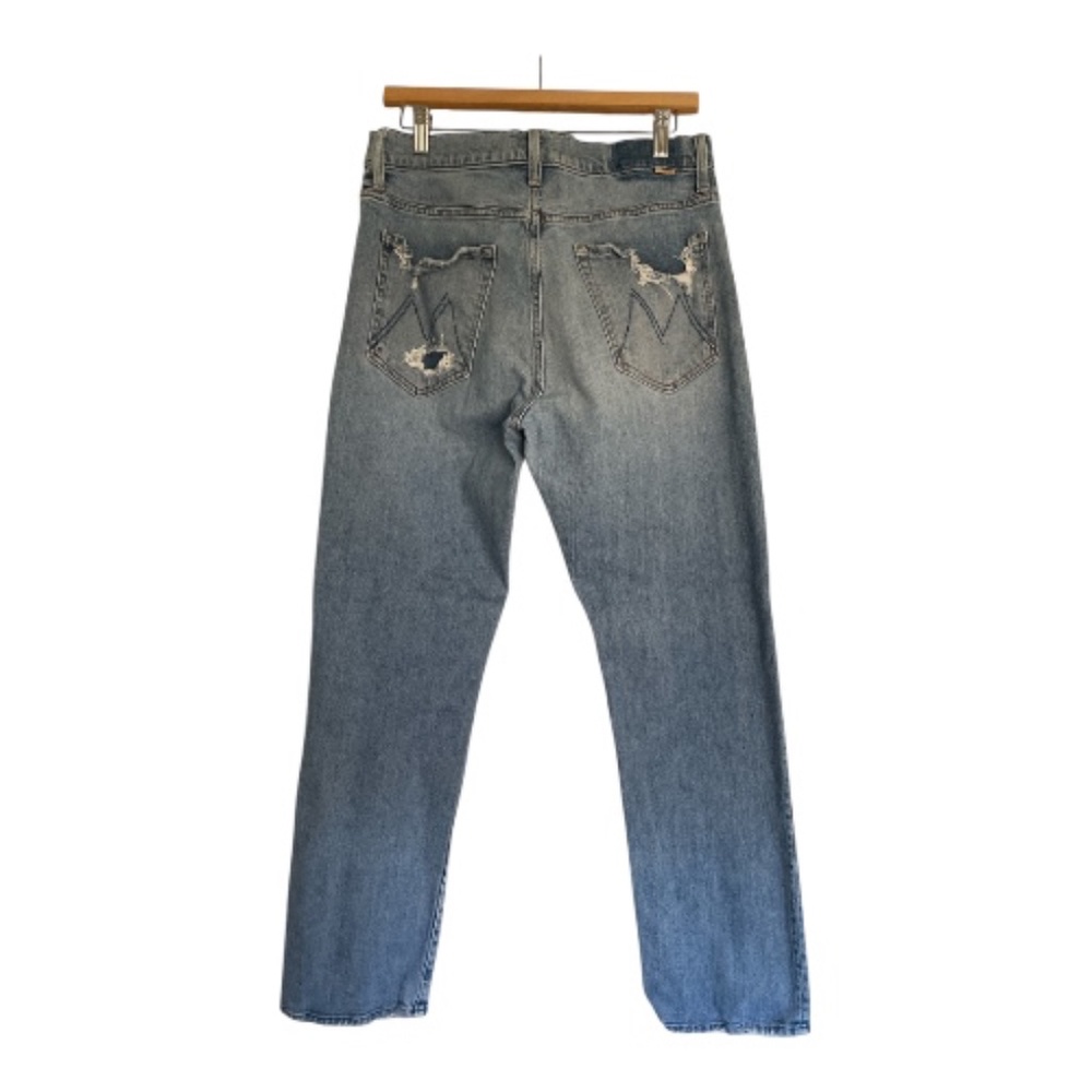 MOTHER DENIM High Waisted Hiker Hover in Slay It With Flowers - Picture 4 of 8